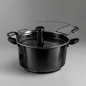 deep fryer pot with basket set